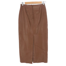Load image into Gallery viewer, プラージュ Plage フェイクレザー タイトスカート サイズ38 ブラウン【中古】【美品】
