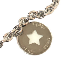 画像をギャラリービューアに読み込む, フェンディ FENDI アクセサリーポーチ チェーン ハンドバッグ ブラウン ズッキーノ柄【中古】【美品】