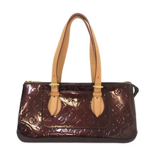 画像をギャラリービューアに読み込む, ルイ ヴィトン LOUIS VUITTON ローズウッドアヴェニュー ヴェルニ ショルダーバッグ ハンドバッグ アマラント【中古】【美品】