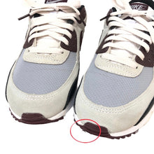 画像をギャラリービューアに読み込む, ナイキ NIKE AIR MAX90 エアマックス90 スニーカー DQ4071 004 ウルフグレー バーガンディ 27.5cm【中古】【美品】