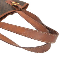 画像をギャラリービューアに読み込む, セリーヌ CELINE バケツ ハンドバッグ トートバッグ MC9712 ブラウン マカダム柄【中古】