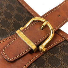 画像をギャラリービューアに読み込む, セリーヌ CELINE バケツ ハンドバッグ トートバッグ MC9712 ブラウン マカダム柄【中古】