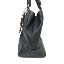 画像をギャラリービューアに読み込む, コーチ COACH キャリオール ショルダーバッグ トートバッグ F23280 ネイビー【中古】