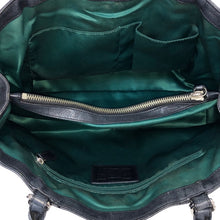 画像をギャラリービューアに読み込む, コーチ COACH キャリオール ショルダーバッグ トートバッグ F23280 ネイビー【中古】