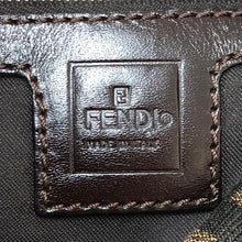 画像をギャラリービューアに読み込む, フェンディ FENDI マンマバケット ハンドバッグ ワンショルダーバッグ ブラウン ズッカ柄【中古】