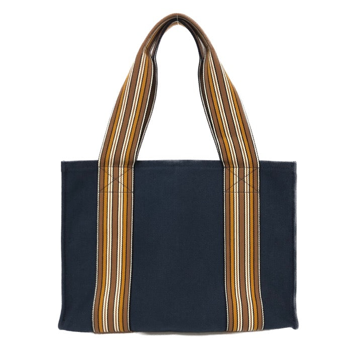 ロロピアーナ Loro Piana スーツケースストライプバッグ ハンドバッグ  