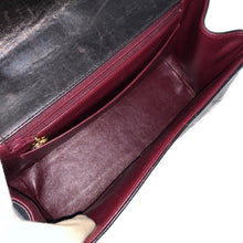 画像をギャラリービューアに読み込む, シャネル CHANEL マトラッセ シングルフラップ ヴィンテージ ゴールド金具 チェーン ハンドバッグ ダークブラウン【中古】