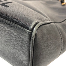 Load image into Gallery viewer, シャネル CHANEL キャビアスキン ゴールド金具 ロゴ刺繍 チェーントートバッグ チェーン ショルダーバッグ ブラック【中古】