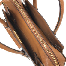 Load image into Gallery viewer, マイケルコース MICHAEL KORS マーサー ベルテッド サッチェル スモール 2way ショルダーバッグ ハンドバッグ 30S9GM9S1B ブラウン【中古】【美品】