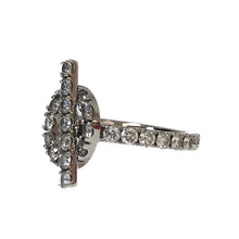 画像をギャラリービューアに読み込む, エルメス HERMES フィネス ダイヤモンドリング 指輪 35P K18WG #49 9号相当 ホワイトゴールド【中古】【美品】