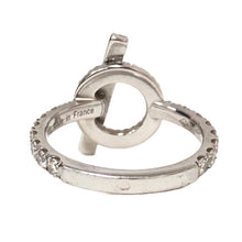 画像をギャラリービューアに読み込む, エルメス HERMES フィネス ダイヤモンドリング 指輪 35P K18WG #49 9号相当 ホワイトゴールド【中古】【美品】