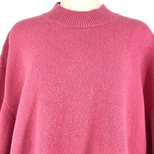 画像をギャラリービューアに読み込む, メゾンキツネ Maison Kitsune カシミヤ混 ニット プルオーバー セーター サイドジップ Sサイズ ピンク【中古】