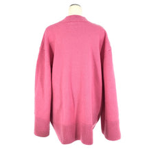 画像をギャラリービューアに読み込む, メゾンキツネ Maison Kitsune カシミヤ混 ニット プルオーバー セーター サイドジップ Sサイズ ピンク【中古】