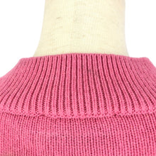 画像をギャラリービューアに読み込む, メゾンキツネ Maison Kitsune カシミヤ混 ニット プルオーバー セーター サイドジップ Sサイズ ピンク【中古】