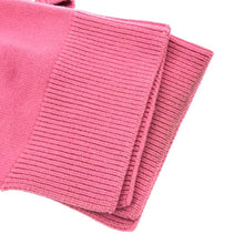 画像をギャラリービューアに読み込む, メゾンキツネ Maison Kitsune カシミヤ混 ニット プルオーバー セーター サイドジップ Sサイズ ピンク【中古】