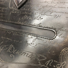 画像をギャラリービューアに読み込む, ベルルッティ Berluti トゥジュール カリグラフィ ショルダーバッグ ビジネスバッグ 通勤 トートバッグ ブラック【中古】