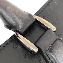 画像をギャラリービューアに読み込む, ベルルッティ Berluti トゥジュール カリグラフィ ショルダーバッグ ビジネスバッグ 通勤 トートバッグ ブラック【中古】