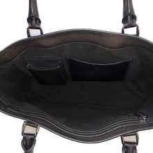 画像をギャラリービューアに読み込む, ベルルッティ Berluti トゥジュール カリグラフィ ショルダーバッグ ビジネスバッグ 通勤 トートバッグ ブラック【中古】