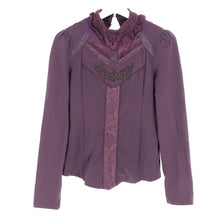 画像をギャラリービューアに読み込む, オッズクローチェ OZZ CROCE トップス カットソー プルオーバー パープル【中古】