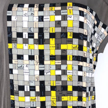 画像をギャラリービューアに読み込む, エルメス HERMES 19AW シルクワンピース サイズ34 グレー ボルデュック柄【中古】【美品】