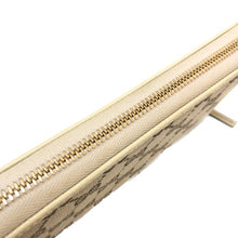 画像をギャラリービューアに読み込む, グッチ GUCCI GGキャンバス ラウンドファスナー 長財布 307980 ベージュ GG柄【中古】【美品】