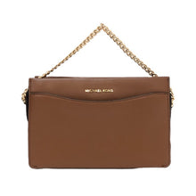 將圖片載入圖庫檢視器 マイケルコース MICHAEL KORS クロスボディバッグ クラッチバッグ ショルダーバッグ 32F9GJ6C3L ブラウン【中古】【美品】