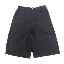 画像をギャラリービューアに読み込む, グッチ GUCCI 20SS Orgasmique ショートパンツ ハーフパンツ ボタンフライ 麻混 サイズ46 623078 ブラック メンズ【中古】【美品】
