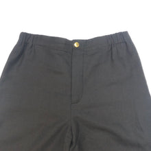 画像をギャラリービューアに読み込む, グッチ GUCCI 20SS Orgasmique ショートパンツ ハーフパンツ ボタンフライ 麻混 サイズ46 623078 ブラック メンズ【中古】【美品】