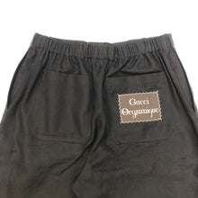 画像をギャラリービューアに読み込む, グッチ GUCCI 20SS Orgasmique ショートパンツ ハーフパンツ ボタンフライ 麻混 サイズ46 623078 ブラック メンズ【中古】【美品】