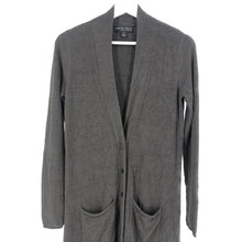 画像をギャラリービューアに読み込む, ベアフットドリームズ BAREFOOT DREAMS ロングカーディガン COZYCHIC ULTRA LITE サザビーリーグ 496 XSサイズ チャコールグレー レディース【中古】