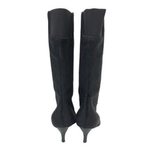 画像をギャラリービューアに読み込む, ルイ ヴィトン LOUIS VUITTON ロングブーツ ハラコ フロントジップ サイズ36 23cm相当 ブラック【中古】
