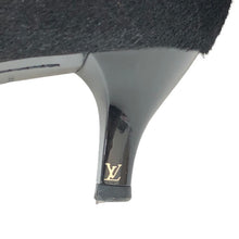 画像をギャラリービューアに読み込む, ルイ ヴィトン LOUIS VUITTON ロングブーツ ハラコ フロントジップ サイズ36 23cm相当 ブラック【中古】