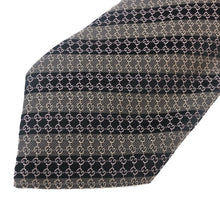 画像をギャラリービューアに読み込む, グッチ GUCCI ネクタイ シルク100% 2本セット パープル系 GG柄 ストライプ イエロー系 無地【中古】