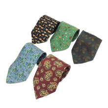 将图片加载到图库查看器,フェラガモ Salvatore Ferragamo ネクタイ シルク100% 5本セット 総柄【中古】
