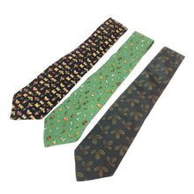 将图片加载到图库查看器,フェラガモ Salvatore Ferragamo ネクタイ シルク100% 5本セット 総柄【中古】