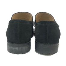 將圖片載入圖庫檢視器 グッチ GUCCI ローファー バンブービット スクエアトゥ スエード ブラック【中古】
