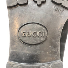 將圖片載入圖庫檢視器 グッチ GUCCI ローファー バンブービット スクエアトゥ スエード ブラック【中古】