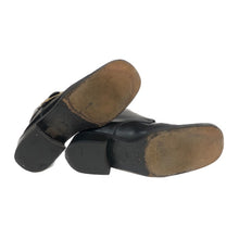 將圖片載入圖庫檢視器 グッチ GUCCI ショートブーツ ラウンドトゥ ベルトデザイン モンクストラップ ブラック 22.5cm相当【中古】