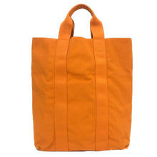 画像をギャラリービューアに読み込む, エルメス HERMES フールトゥカバス フレンチフェスティバル ハワイ限定2001 トートバッグ オレンジ【中古】