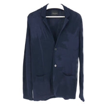 將圖片載入圖庫檢視器 ロベルトコリーナ ROBERTO COLLINA ジャケット 2B シングル ハイゲージ サイズ46 ネイビー【中古】【美品】