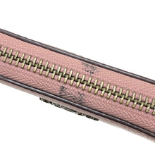 画像をギャラリービューアに読み込む, コーチ COACH ラウンドファスナー 長財布 58059 ダスティパープル系【中古】