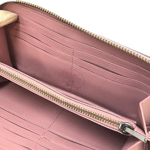 画像をギャラリービューアに読み込む, コーチ COACH ラウンドファスナー 長財布 58059 ダスティパープル系【中古】