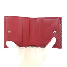 画像をギャラリービューアに読み込む, コーチ COACH ミニシグネチャー 二つ折り財布 レッド【中古】