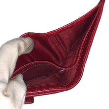 画像をギャラリービューアに読み込む, コーチ COACH ミニシグネチャー 二つ折り財布 レッド【中古】