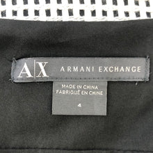 画像をギャラリービューアに読み込む, アルマーニエクスチェンジ ARMANI EXCHANGE ノースリーブ ワンピース サイズ4 M相当 モノトーン【中古】