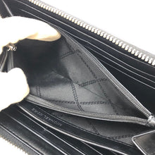 画像をギャラリービューアに読み込む, マイケルコース MICHAEL KORS JET SET CHARM 長財布 ブラック【中古】