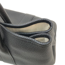 画像をギャラリービューアに読み込む, エルメス HERMES ガーデンパーティPM Y刻 シルバー金具 トートバッグ ブラック【中古】【美品】