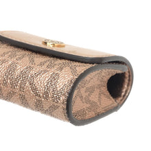 画像をギャラリービューアに読み込む, マイケルコース MICHAEL KORS AirPodsケース エアポッツ イヤホンケース チャーム キーホルダー ピンクゴールド【中古】【美品】