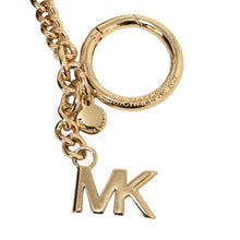 画像をギャラリービューアに読み込む, マイケルコース MICHAEL KORS AirPodsケース エアポッツ イヤホンケース チャーム キーホルダー ピンクゴールド【中古】【美品】