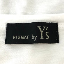 画像をギャラリービューアに読み込む, リスマットバイワイズ RISMAT by Y’s リブ切替ポケットTシャツ 裾配色 カットソー 半袖 サイズ2 M相当 ホワイト【中古】